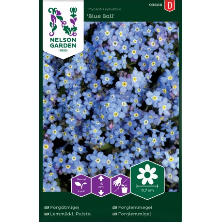 Förgätmigej 'Blue Ball' frö 1-pack
