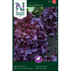 Plocksallat 'Red salad bowl' frö 1-pack