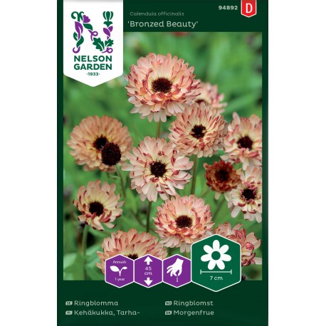 Ringblomma, Bronzed Beauty frö&nbsp;1-pack