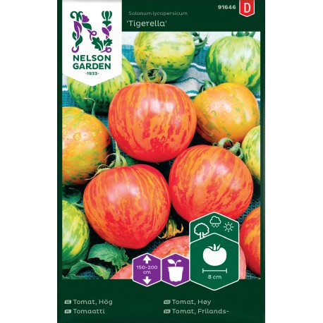 Tomat 'Tigerella' frö 1-pack
