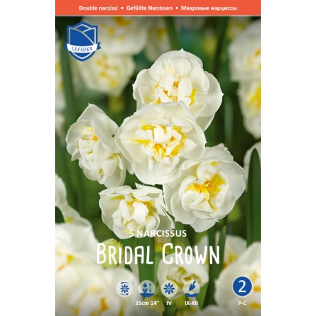 Narciss ‘BRIDAL CROWN’ 5 st lök/fp. (Lev. fr vecka 36)